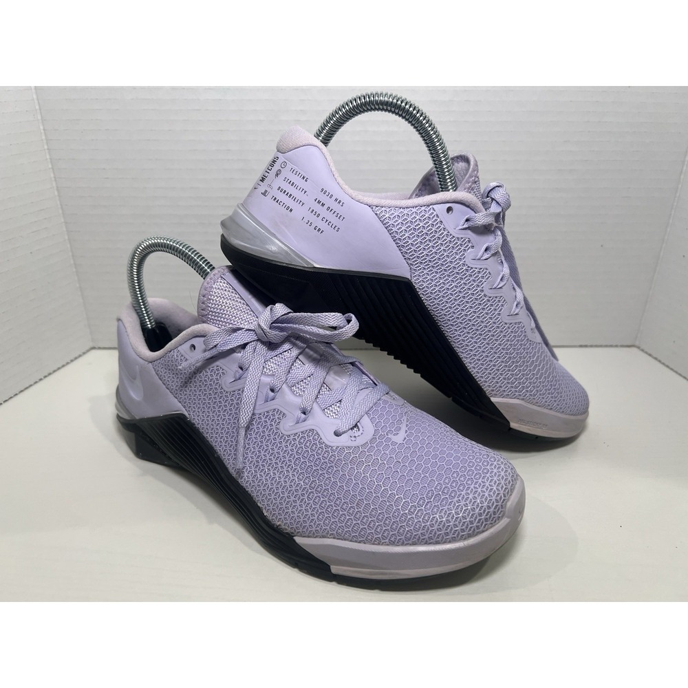 Nike Metcon 5 Women's 7.5 Lavender Mist Purple Sneaker Shoes AO2982-511
